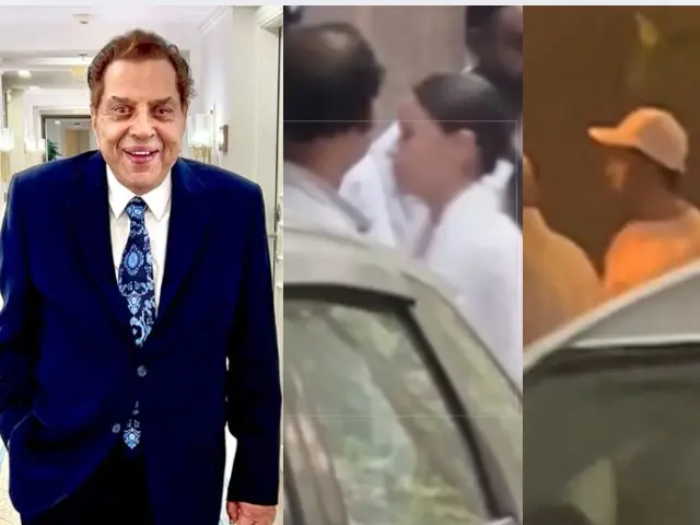 Ranbir Kapoor, Alia Bhatt visit Dharmendra’s residence to pay tribute. Watch Ranbir Kapoor, Alia Bhatt visit Dharmendra’s residence to pay tribute. Watch