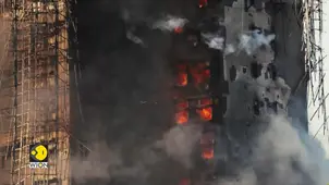 Hong Kong: Massive Blaze Engulfs Residential Estate 