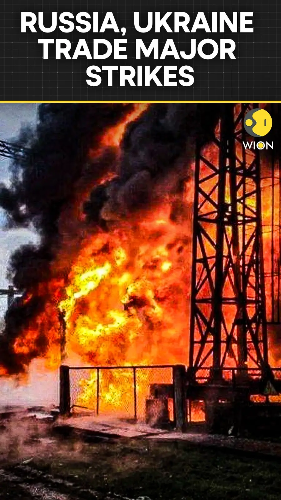 Russia-Ukraine War: Russia Strikes Energy Sites in Ukraine, Ukraine Attacks Russian Targets