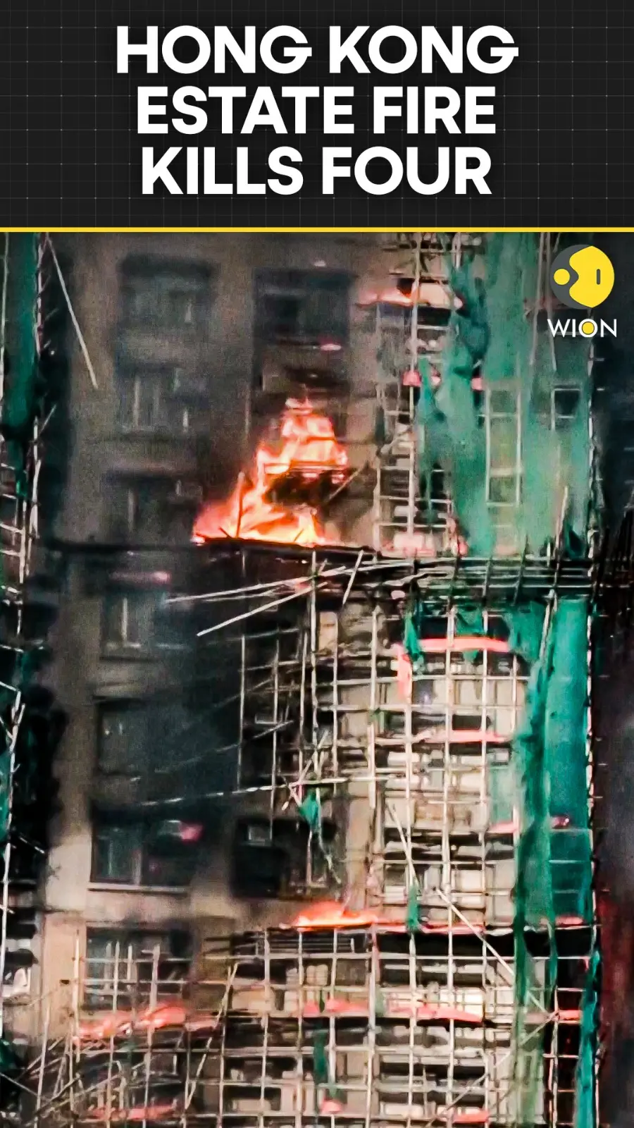 Four Dead in Hong Kong Housing Estate Fire: Government