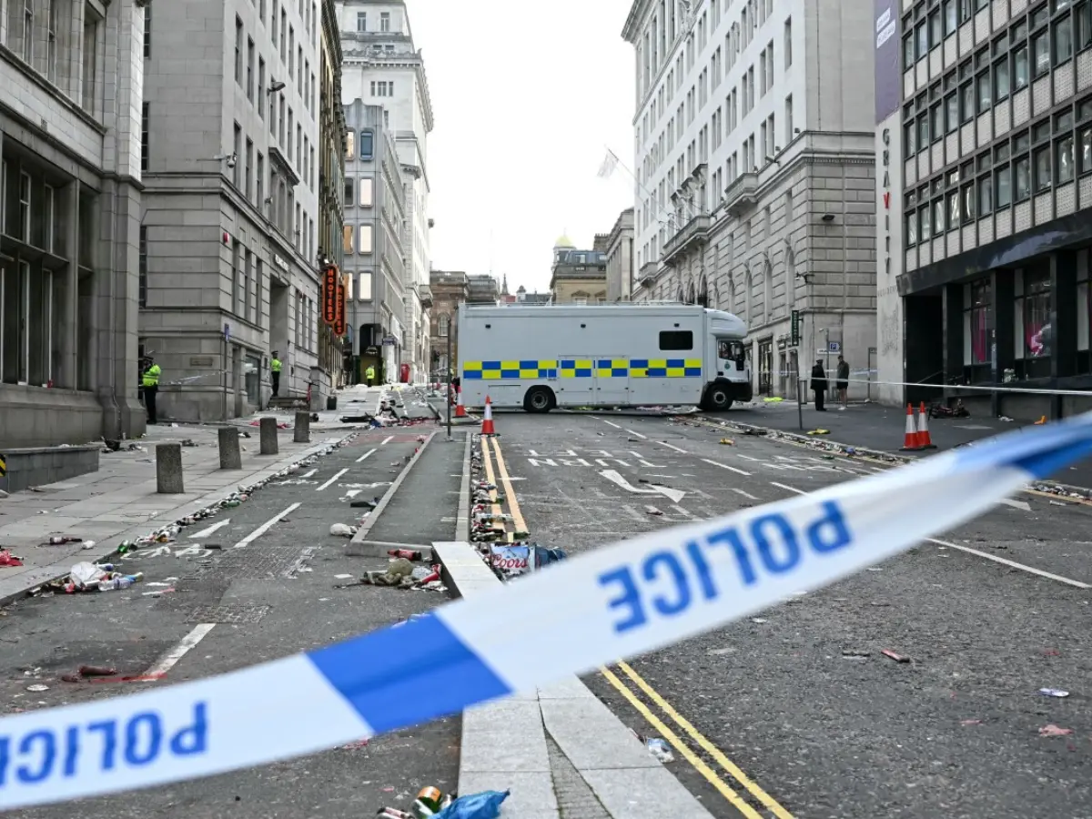 UK man sobs as he admits ploughing into Liverpool football parade UK man sobs as he admits ploughing into Liverpool football parade