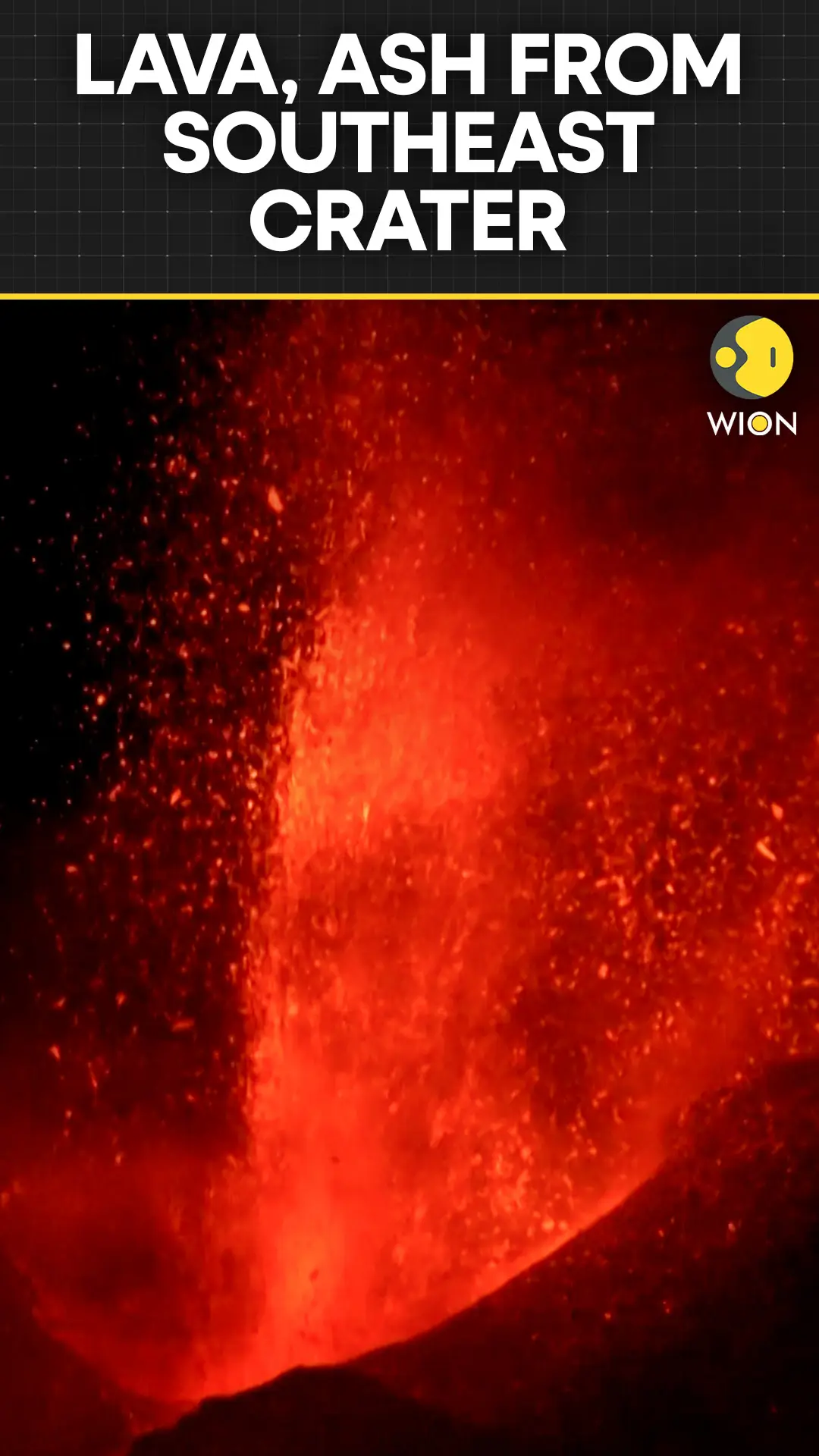 Mount Etna Erupts Again With Intensity