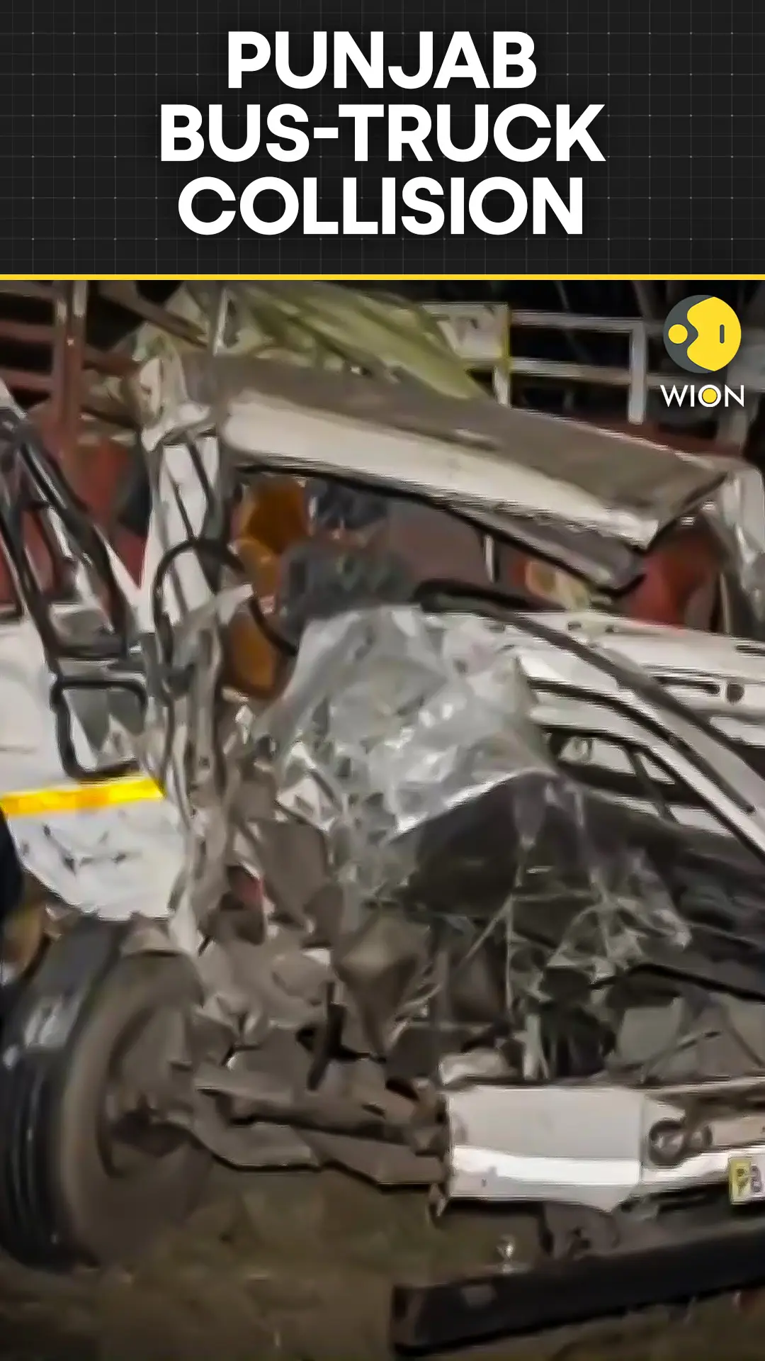 Punjab: 2 Dead, 15 Injured After Bus Collides With Truck in Fazilka