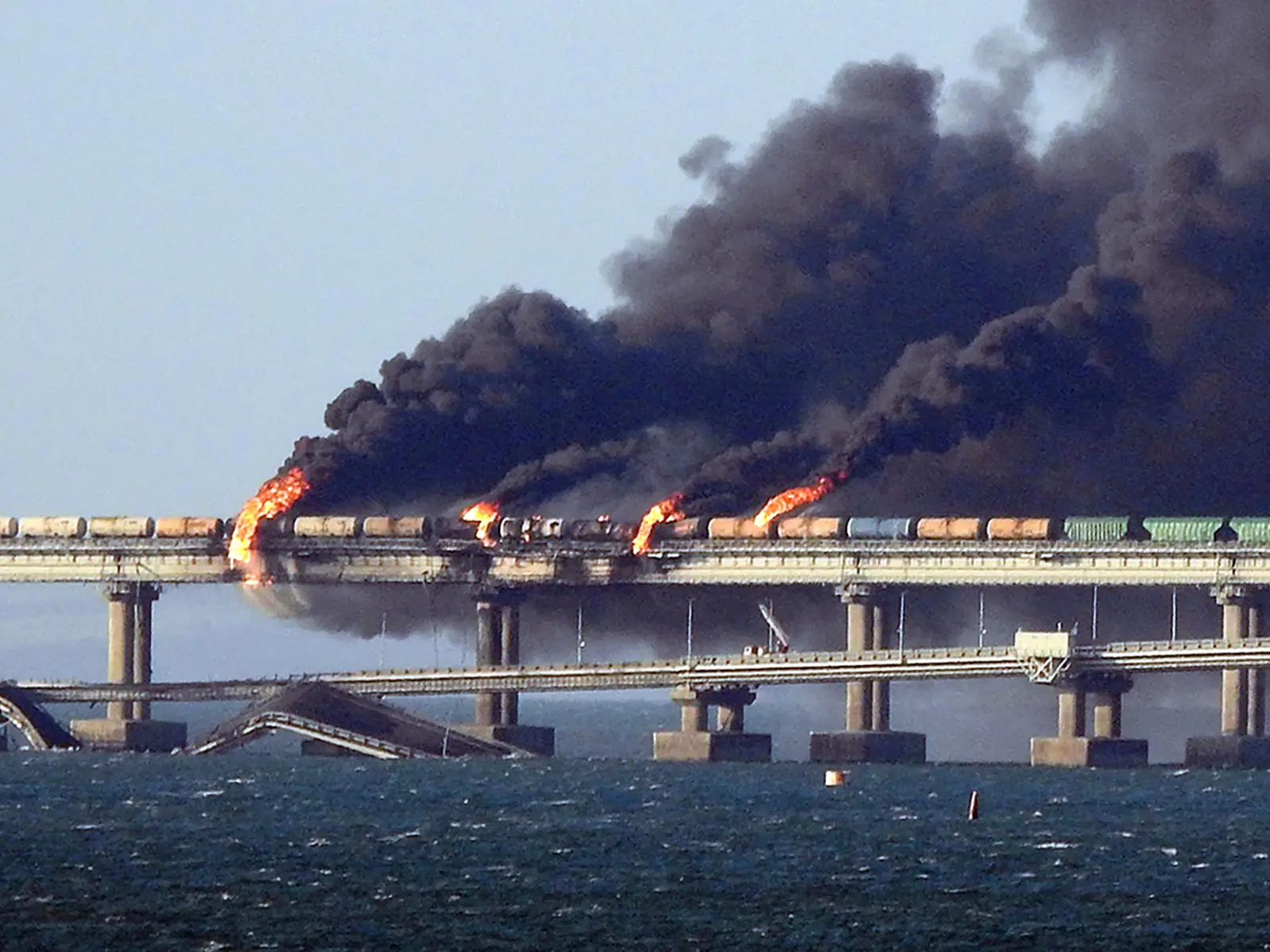 Eight men sent to life sentences by Russia court for 2022 Crimea bridge blast Eight men sent to life sentences by Russia court for 2022 Crimea bridge blast