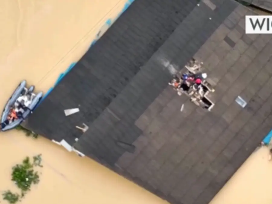 WATCH: Dramatic rescue of family of 5, trapped in flood in Thailand, captured by drone