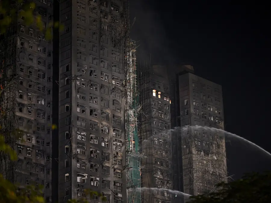 What is bamboo scaffolding and how it contributed to spread of Hong Kong’s deadly fire