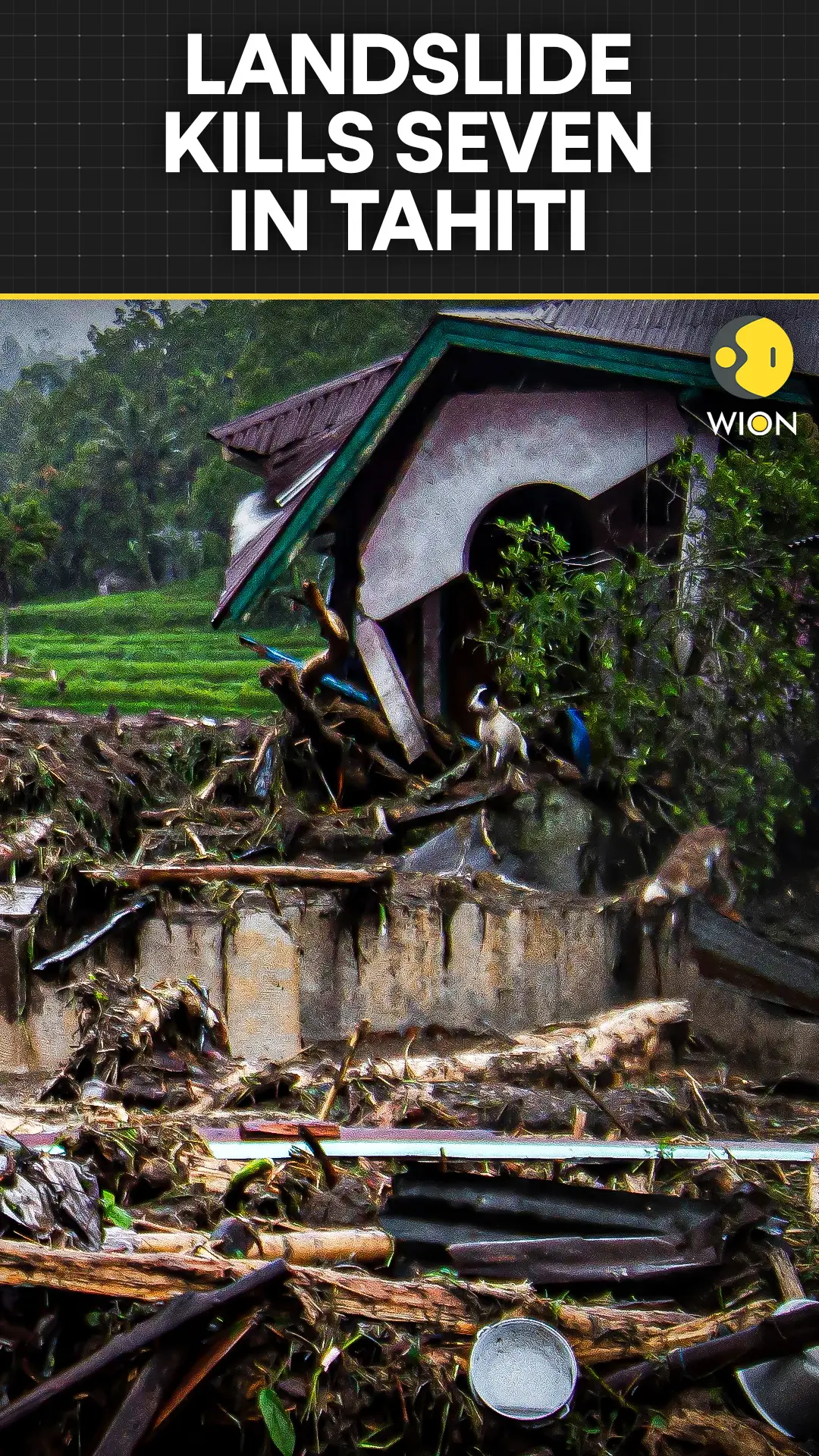 Landslide Kills Seven in French Pacific Island of Tahiti