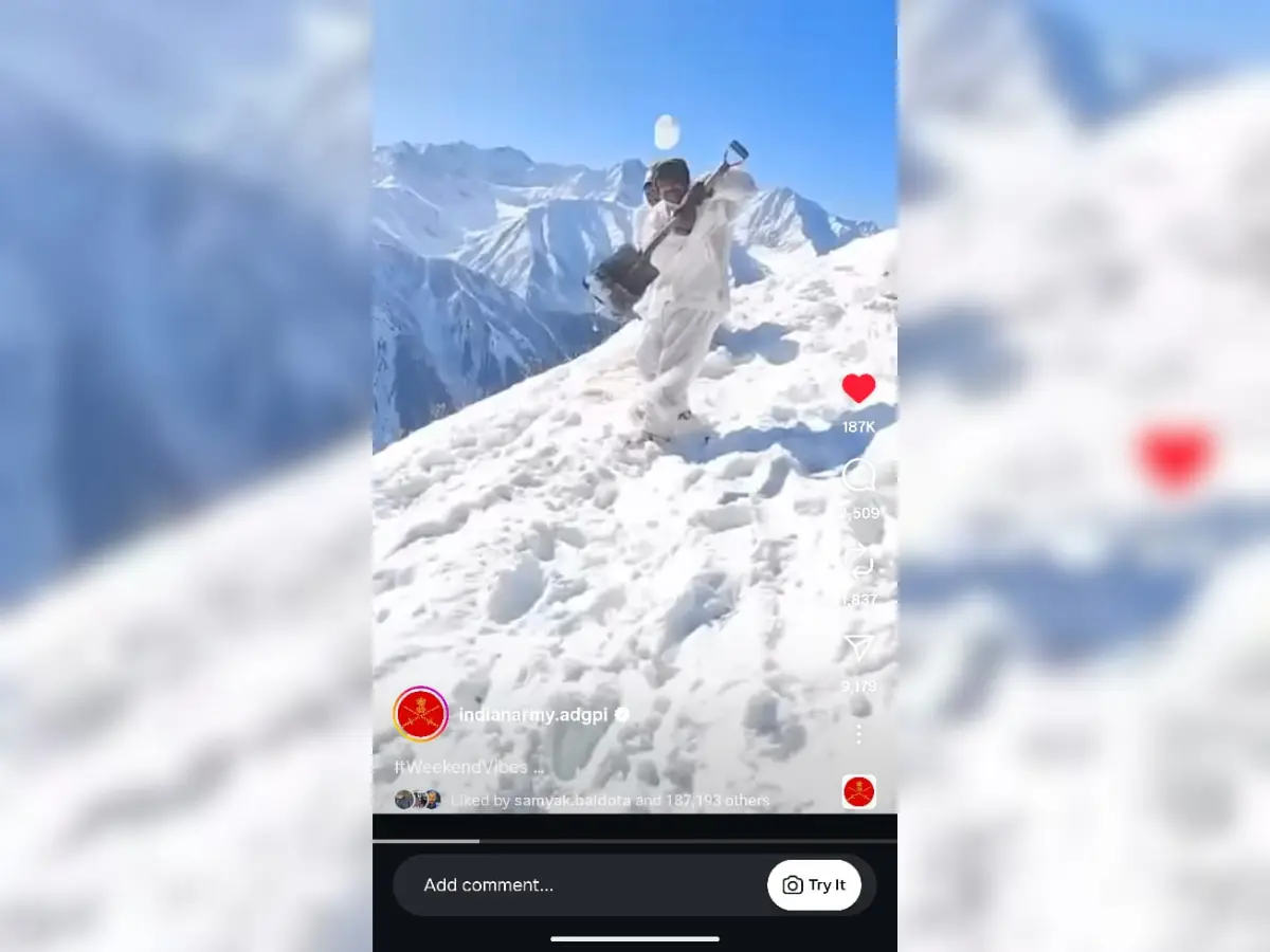 WATCH: Indian army’s snow cricket reel takes internet by storm WATCH: Indian army’s snow cricket reel takes internet by storm