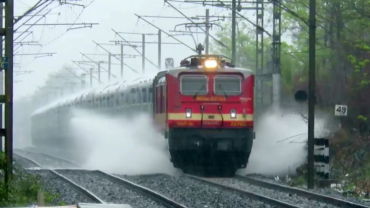 Why train wheels don’t slip even in heavy rain