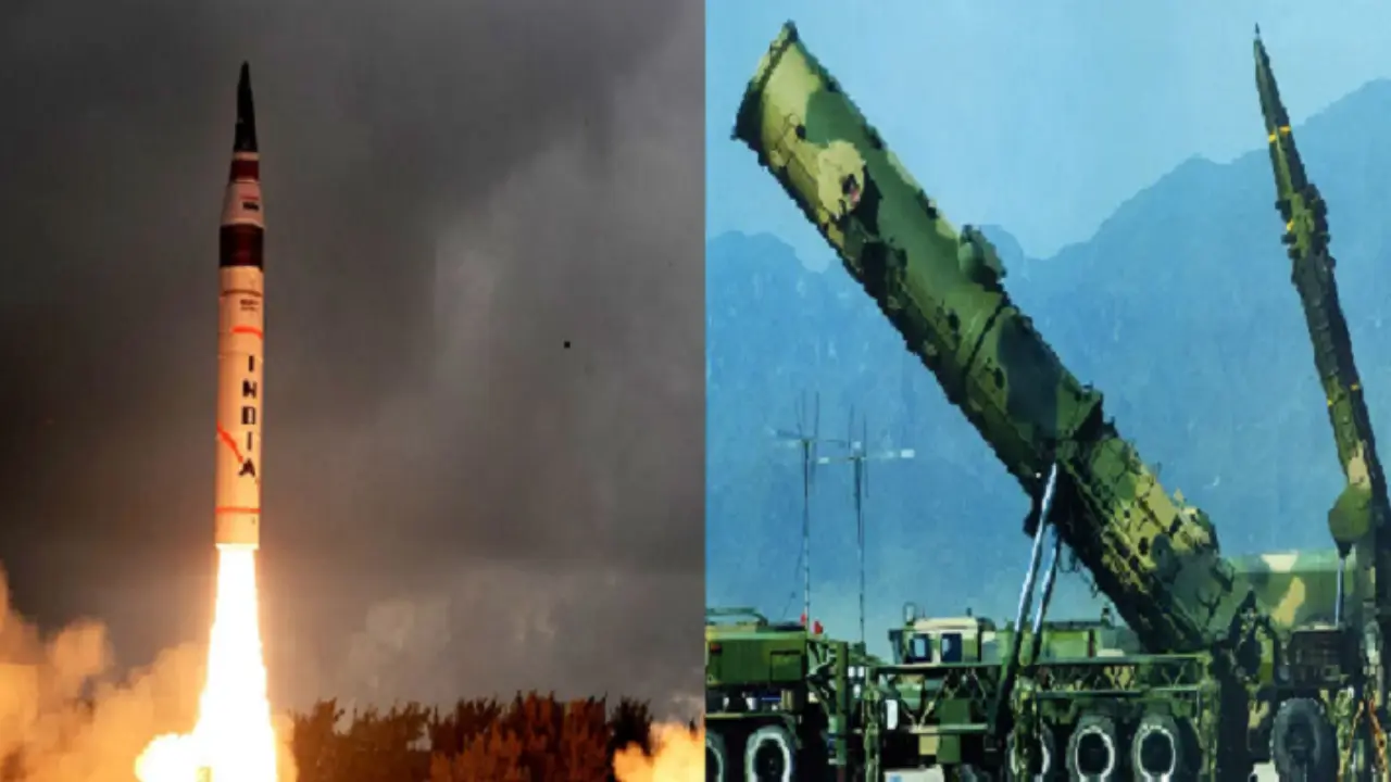 Accuracy Comparison - Agni-V vs DF-41