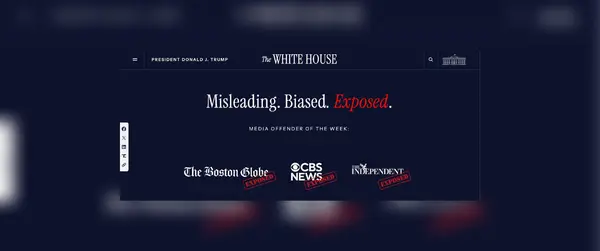White House launches website to ‘expose’ ‘misleading, biased’ coverage of Trump admin White House launches website to ‘expose’ ‘misleading, biased’ coverage of Trump admin