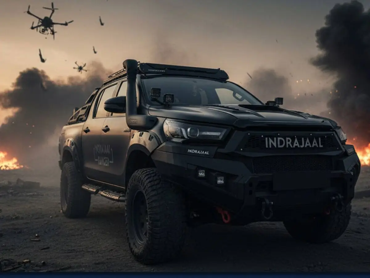 'India’s first anti-drone patrol vehicle': What is Indrajaal Ranger and how does it stop drones?