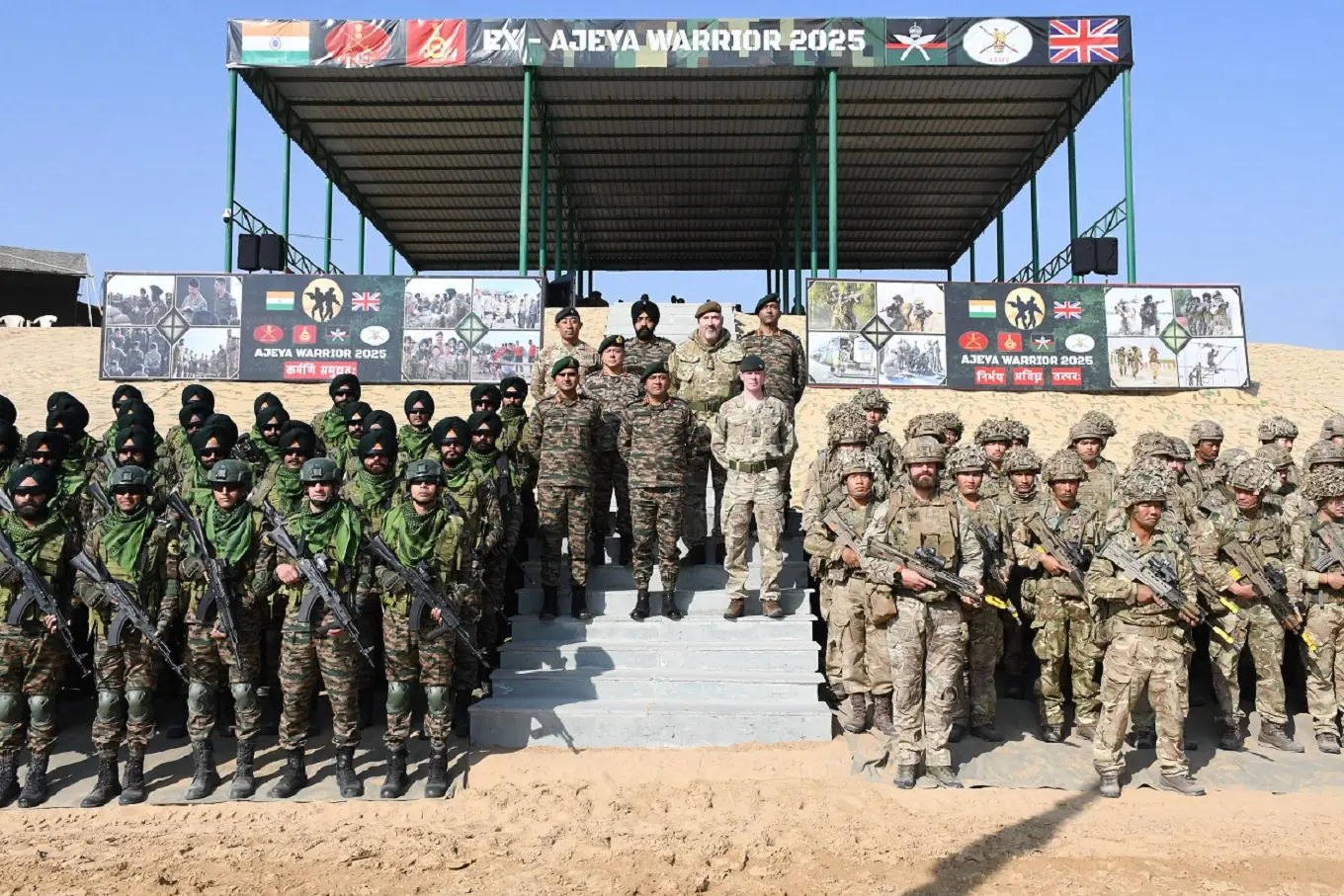 India and UK armies deepen ties as Ajeya Warrior-25 ends in Rajasthan