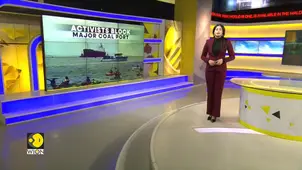 Climate activists block world's largest coal port
