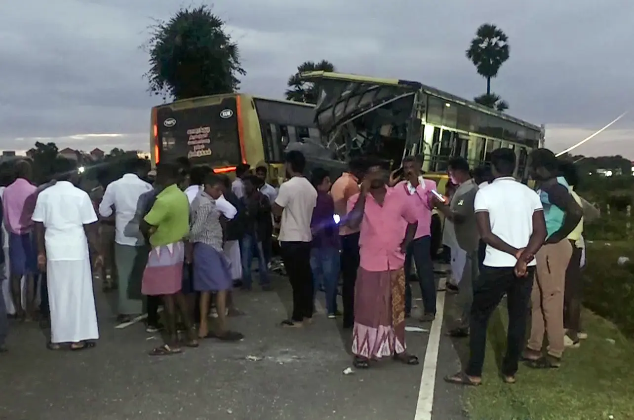 At least 11 died, over 60 injured as two govt buses collide head-on in Tamil Nadu's Sivaganga