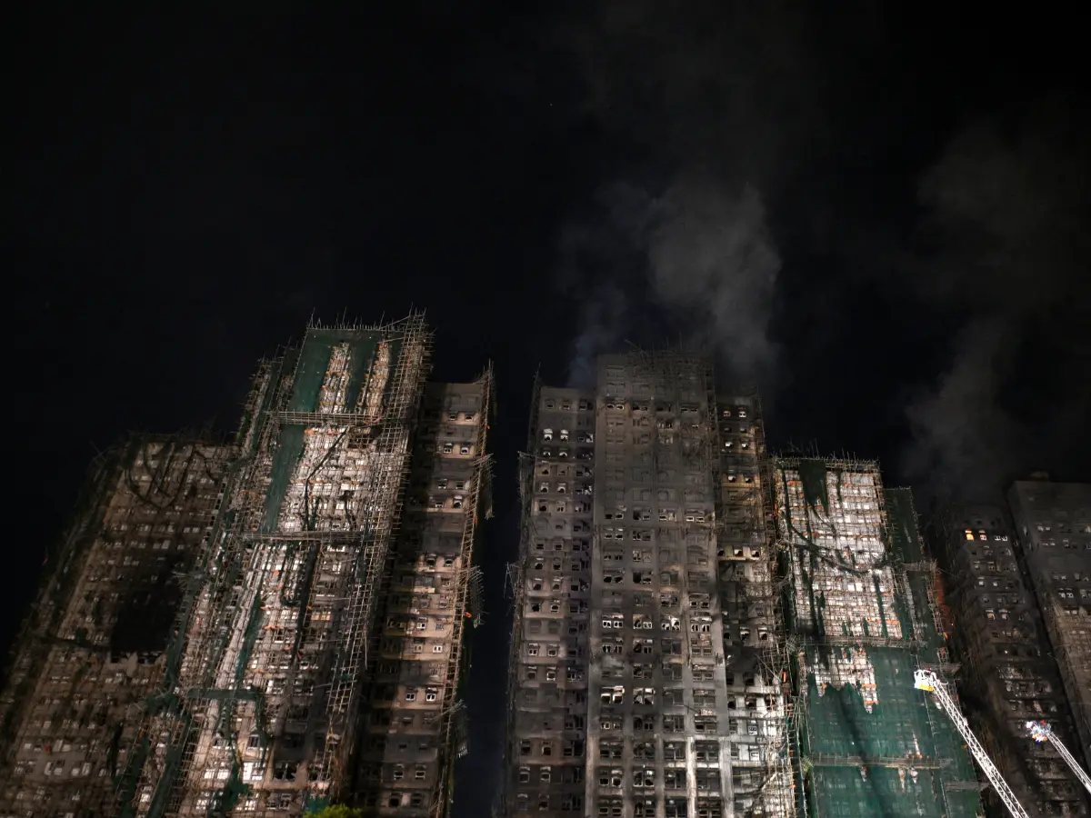 As Hong Kong fire toll soars to 146, Beijing warns against 'anti-China' protests