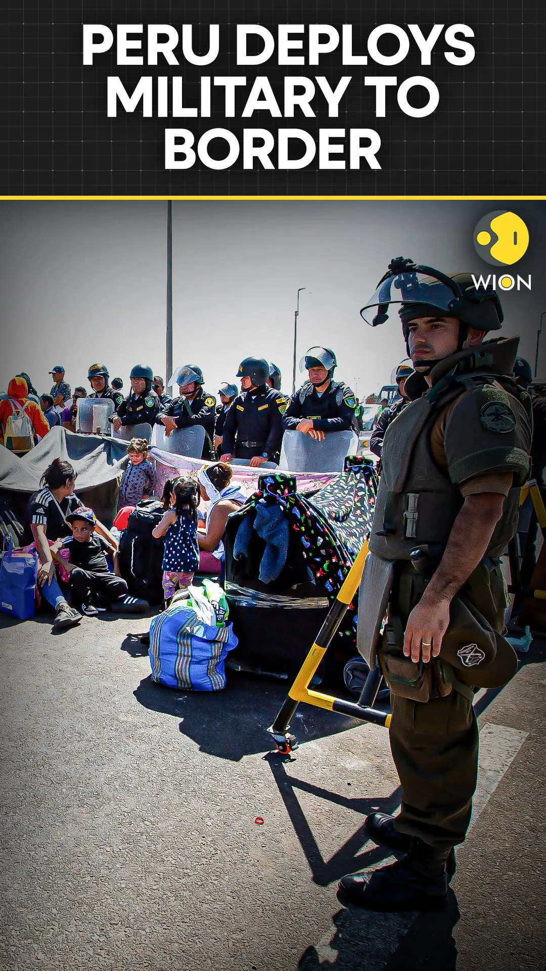 Peru Deploys Military to Border, Leaving Migrants Stranded in Chile