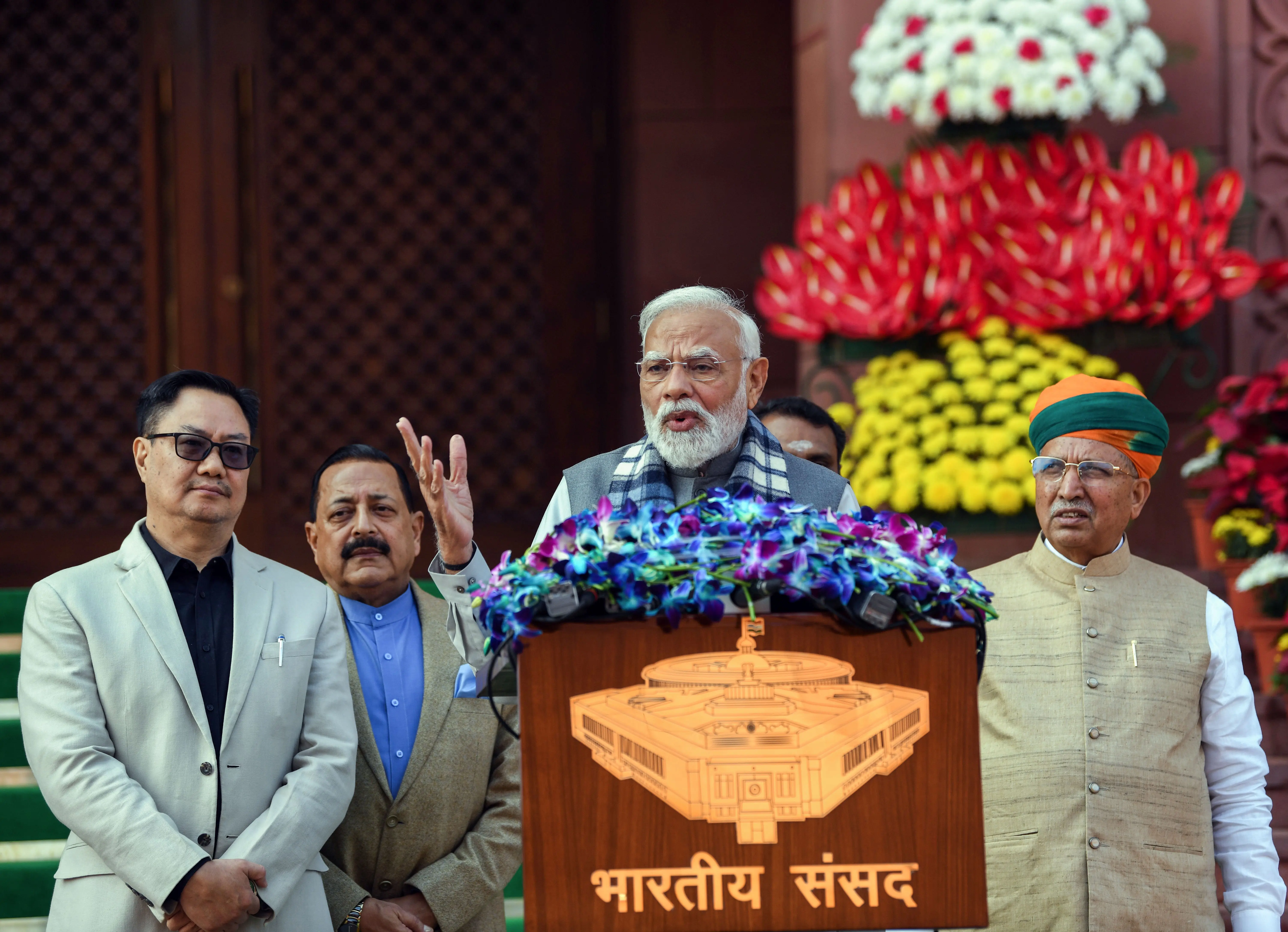 'Some parties simply can't accept defeat': PM Modi hits out at Opposition as Winter Session of Parliament begins