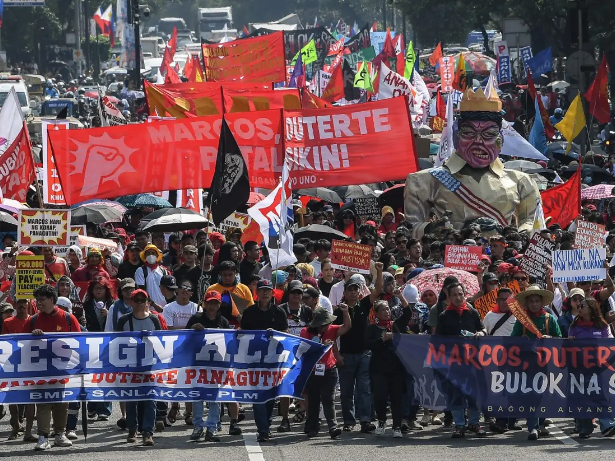 What are the protesters demanding?