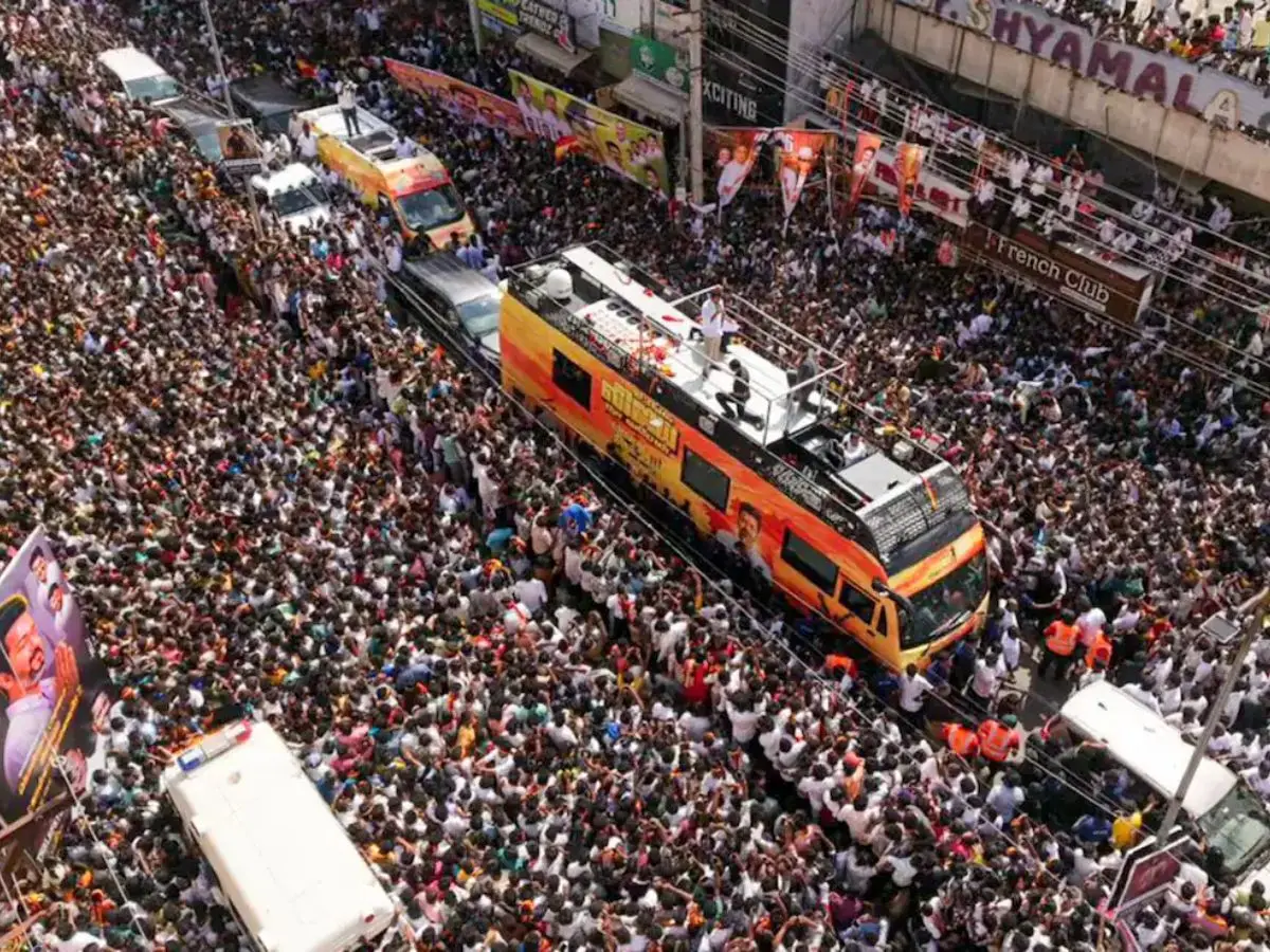 Political Rally Stampede: Karur, Tamil Nadu (September 27, 31 Dead)