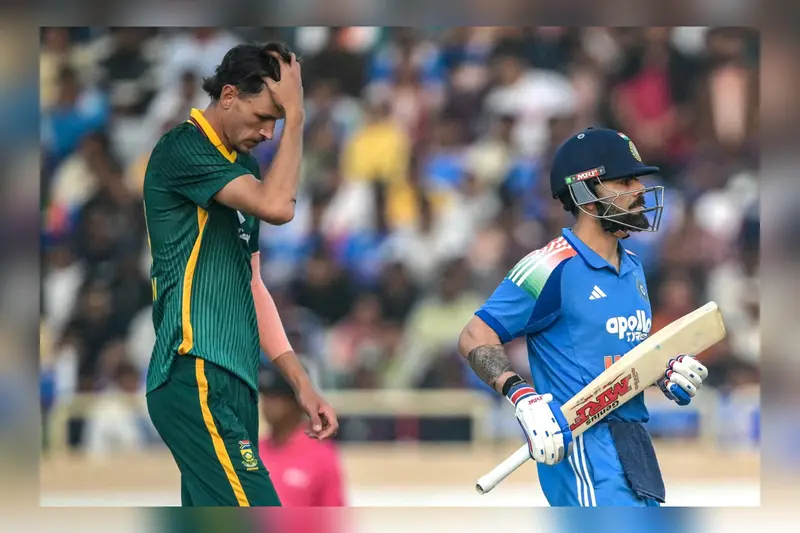 SA all-rounder Marco Jansen describes playing against Virat Kohli as 'annoying but fun' SA all-rounder Marco Jansen describes playing against Virat Kohli as 'annoying but fun'