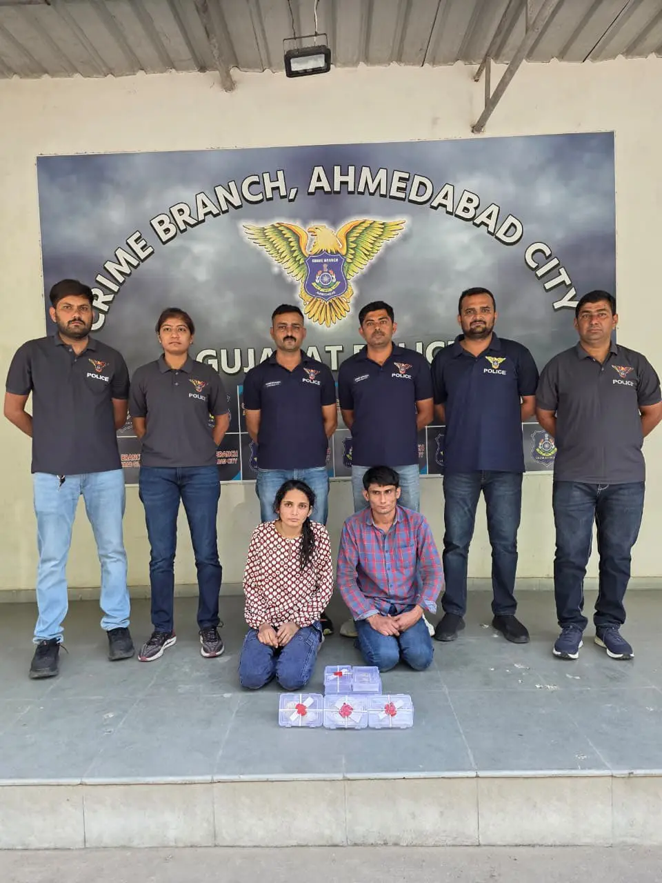 Couple arrested with large quantity of drugs in Gujarat; interstate network exposed