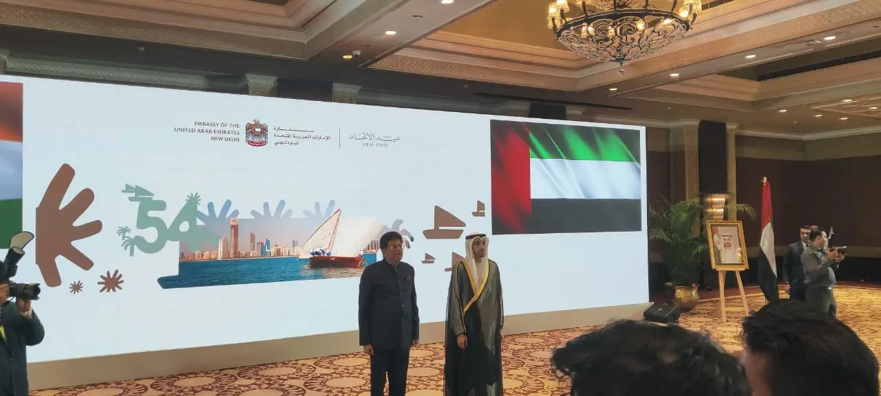 India and UAE hail ‘natural partnership’ at Eid Al Etihad celebrations in Delhi