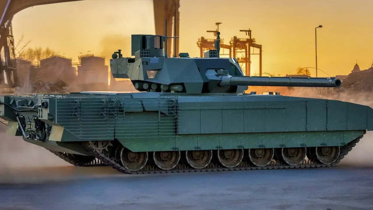 T-14 Guided Missile Arsenal - 5 km Refleks Range