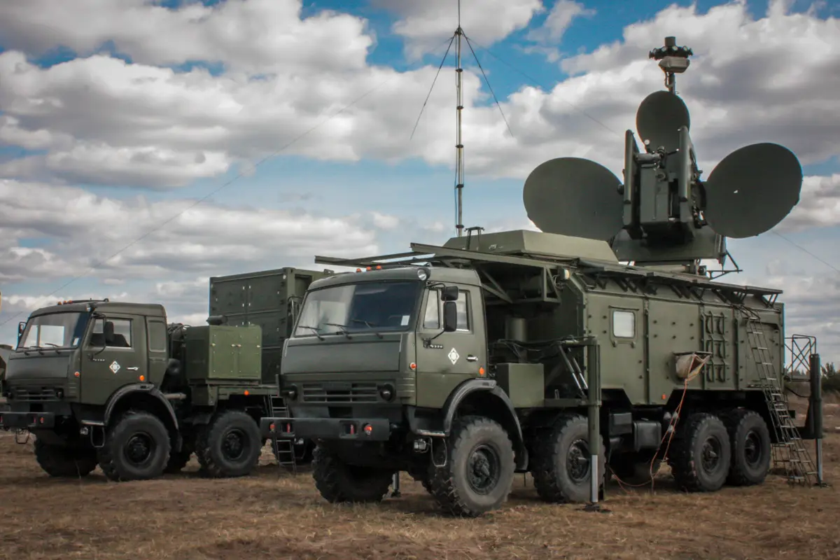 Krasukha-4 Electronic Warfare System - 300 km Jamming Radius