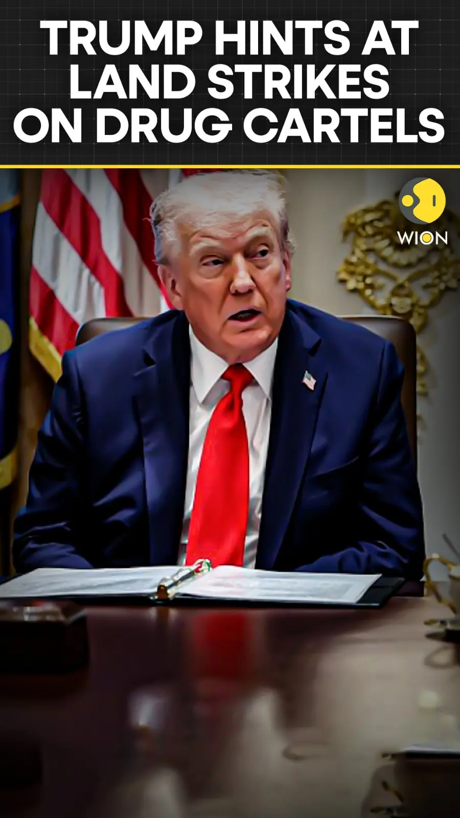 Trump Warns Land Strikes on Cartels, Targets Somalis