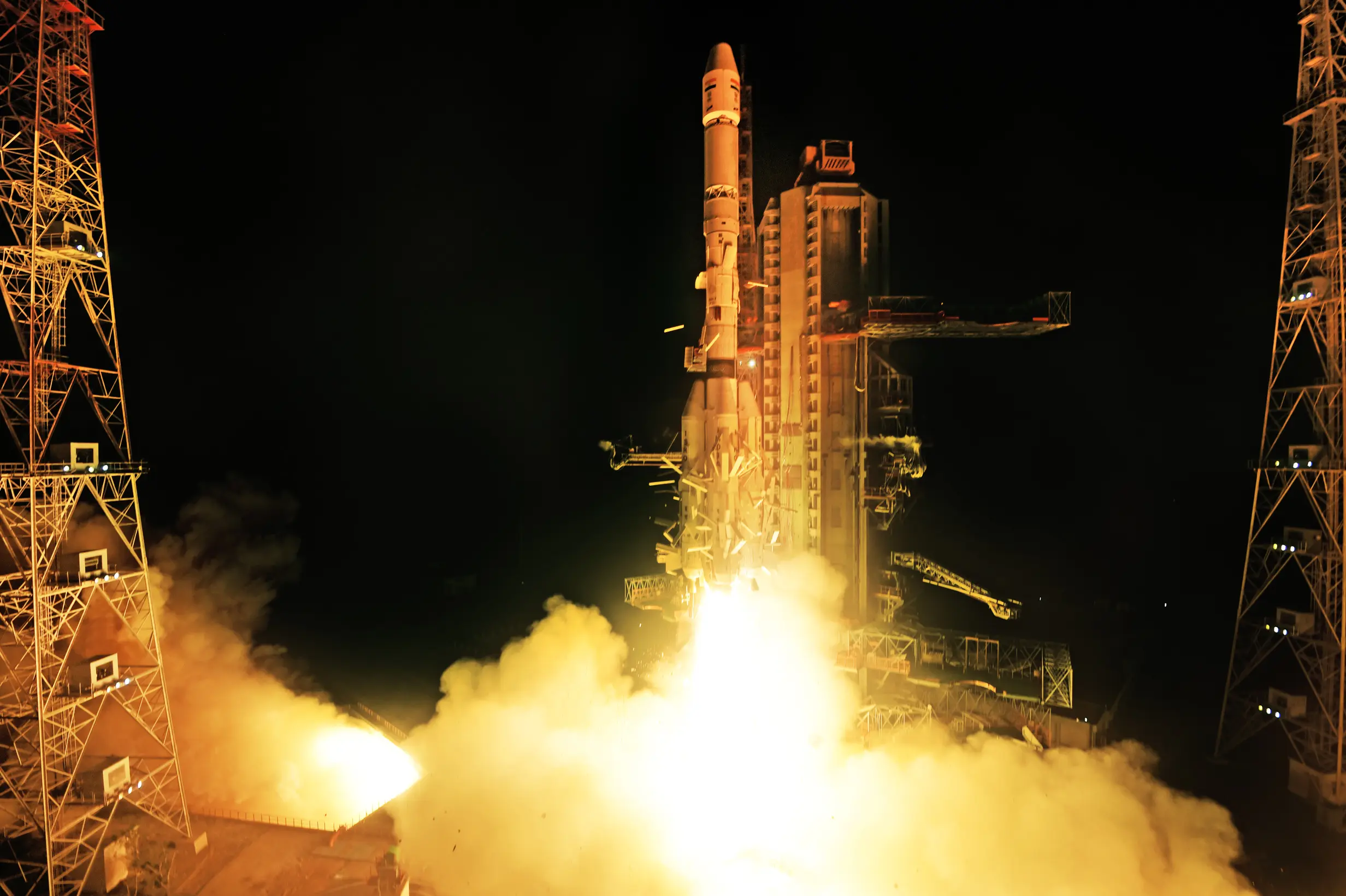 100th rocket launch from Sriharikota: GSLV-F15 carrying NVS-02