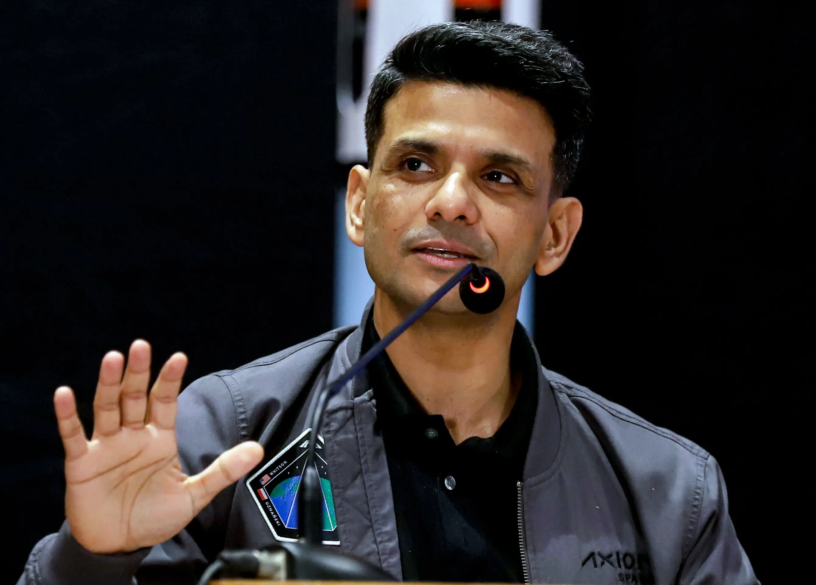 First Indian at the International Space Station