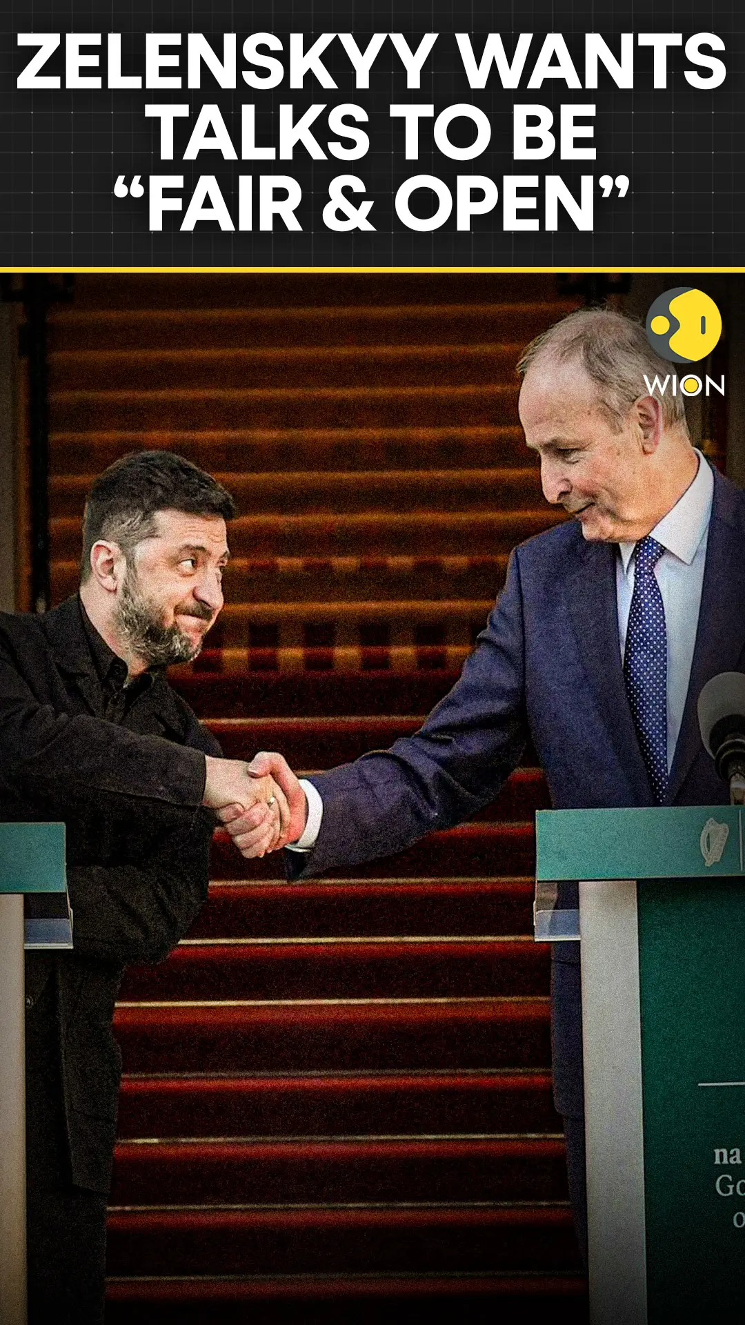 Russia-Ukraine War: Zelenskyy Says Peace Talks Must Include Ukraine