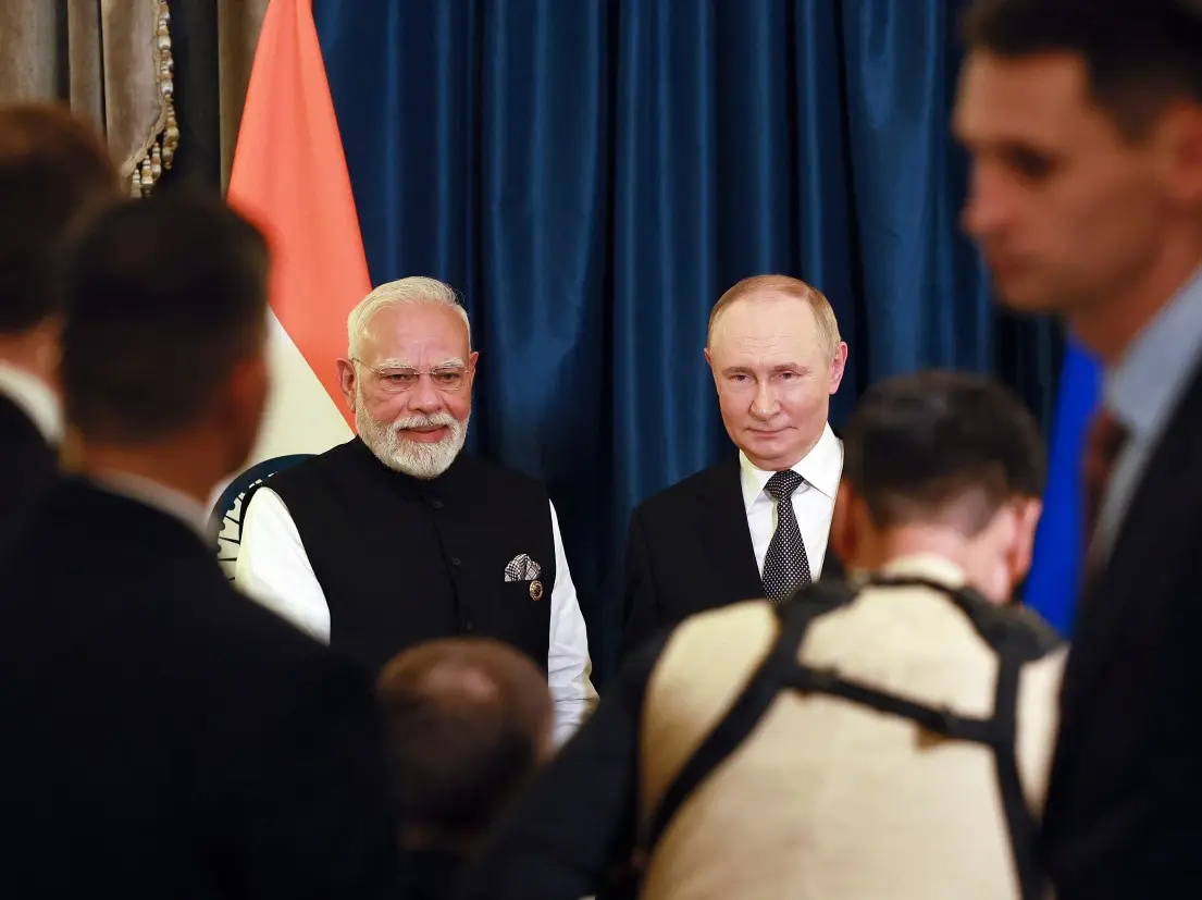 'Unacceptable and unusual'- MEA official respond to insulting article by UK, France and Germany envoy ahead of Putin's visit 'Unacceptable and unusual'- MEA official respond to insulting article by UK, France and Germany envoy ahead of Putin's visit