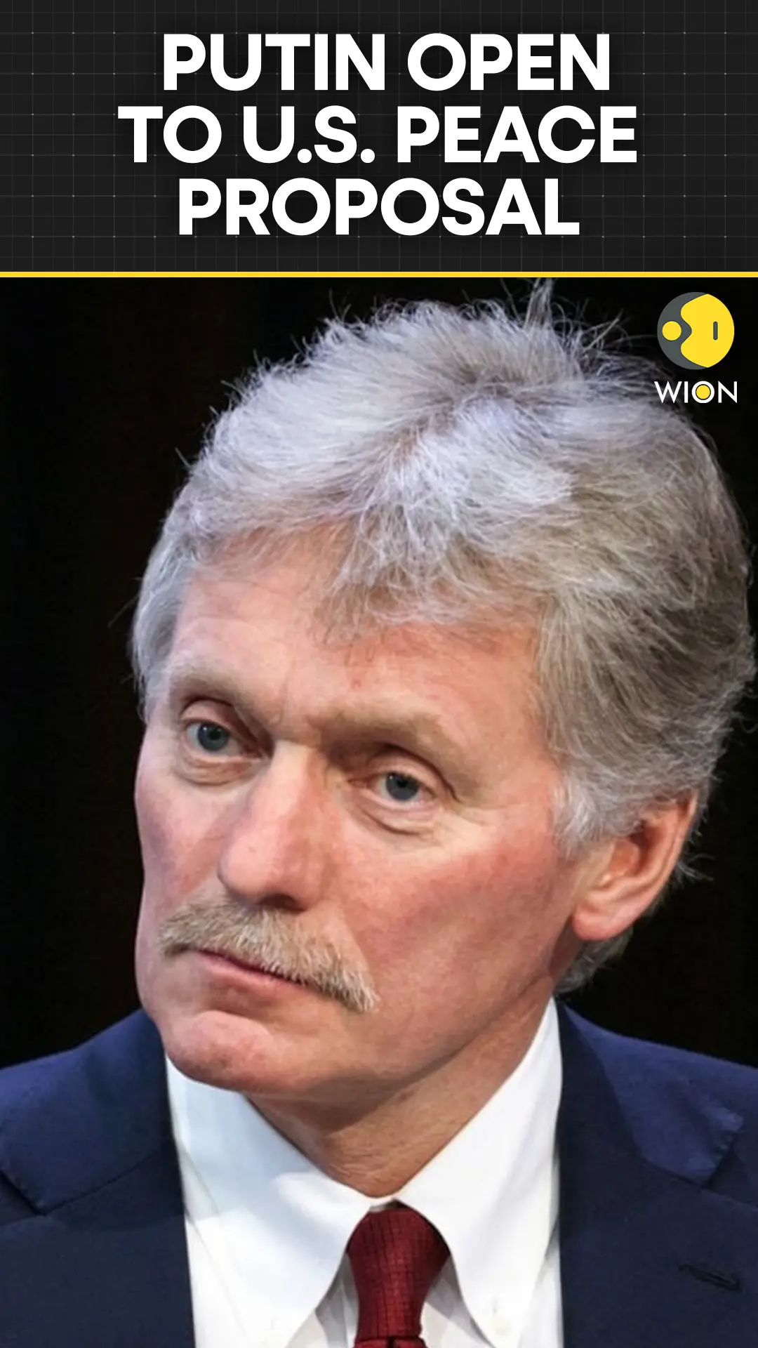 Ukraine Peace Plan: Putin Hadn't Rejected the U.S. Peace Proposal, Kremlin Says