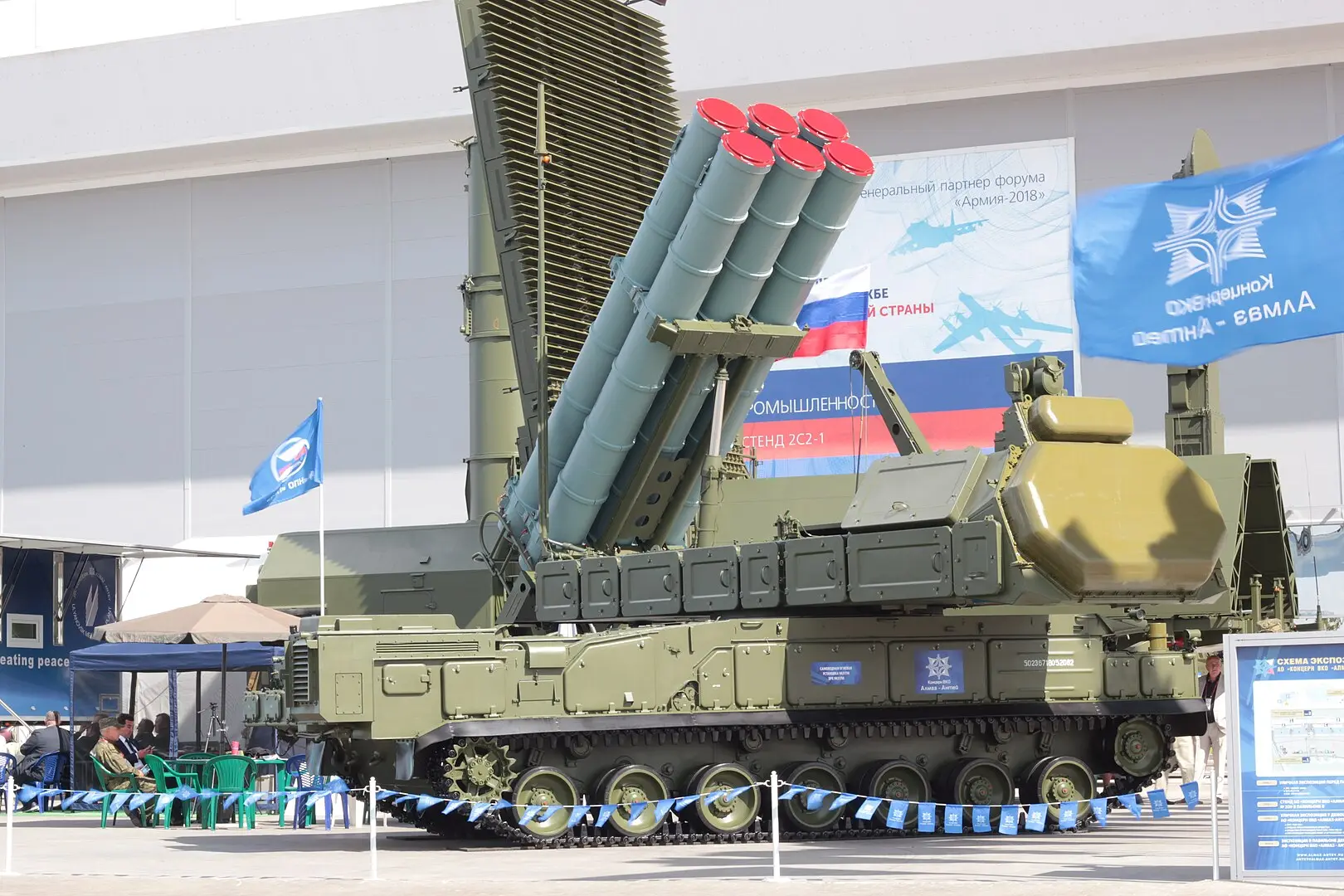 Buk-M3 - 45 km Altitude 35 km Horizontal Range
