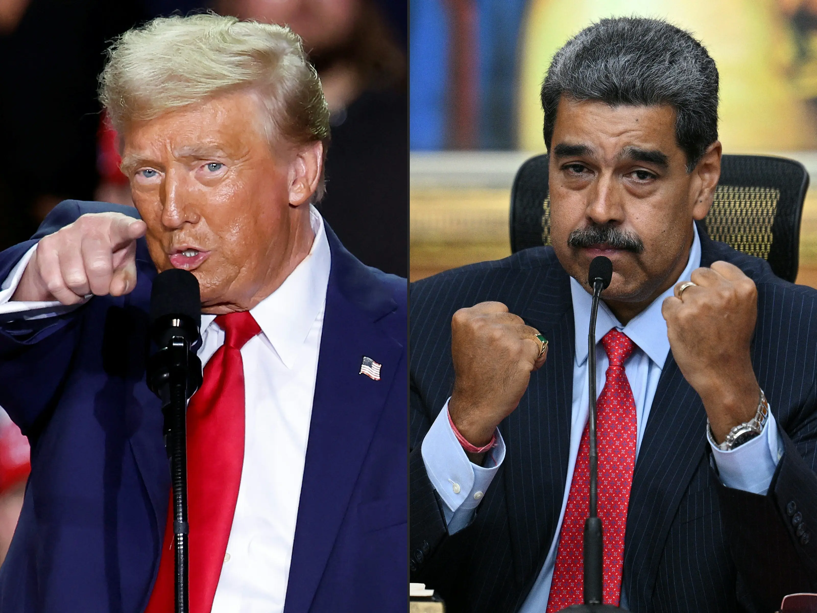 As the US hunts him with rewards and warships, Maduro says Trump dialed him for 'respectful' talks As the US hunts him with rewards and warships, Maduro says Trump dialed him for 'respectful' talks
