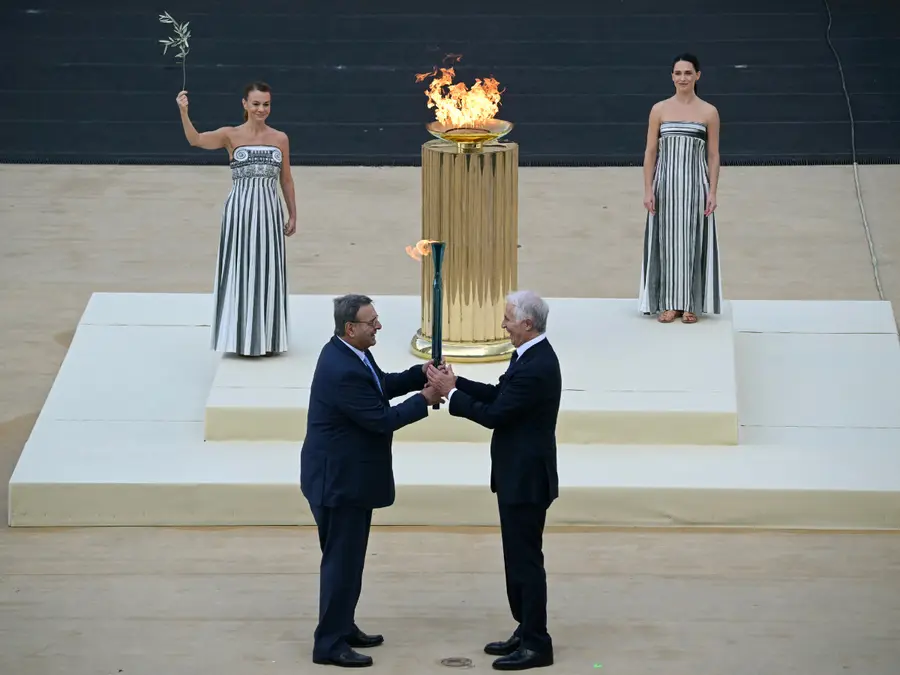 2026 Winter Olympics flame lands in Italy