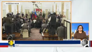 Putin Working Towards 'Peaceful Settlement' In Ukraine: Press Conference After Bilateral Meet 