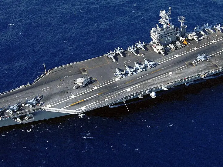 US shot its own fighter jet, another fell from deck and collided with its own ship! All about the declassified USS Truman's 2025 mission details