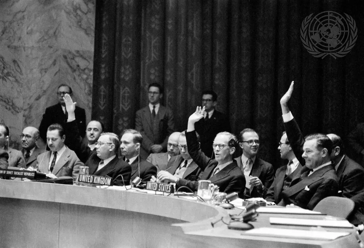 The decisive Soviet veto