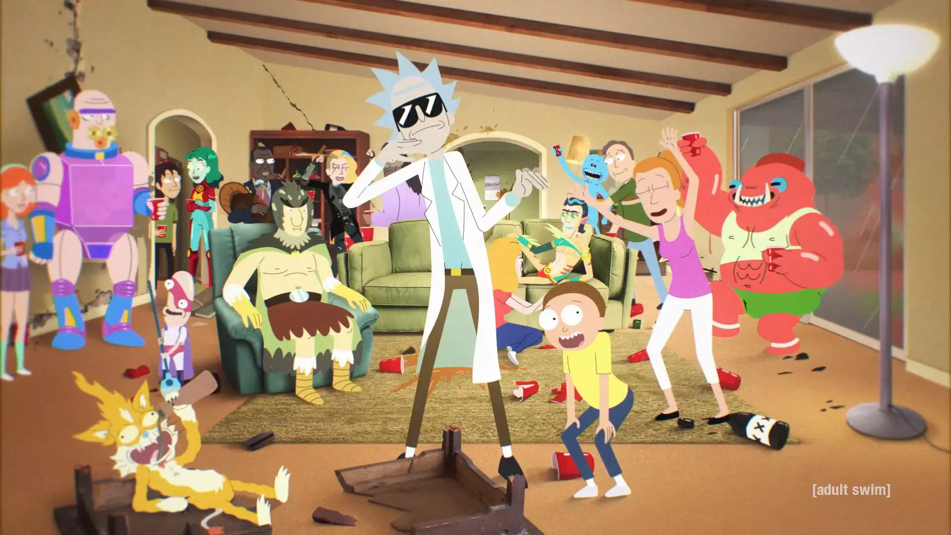 7. Rick and Morty (Adult Swim)
