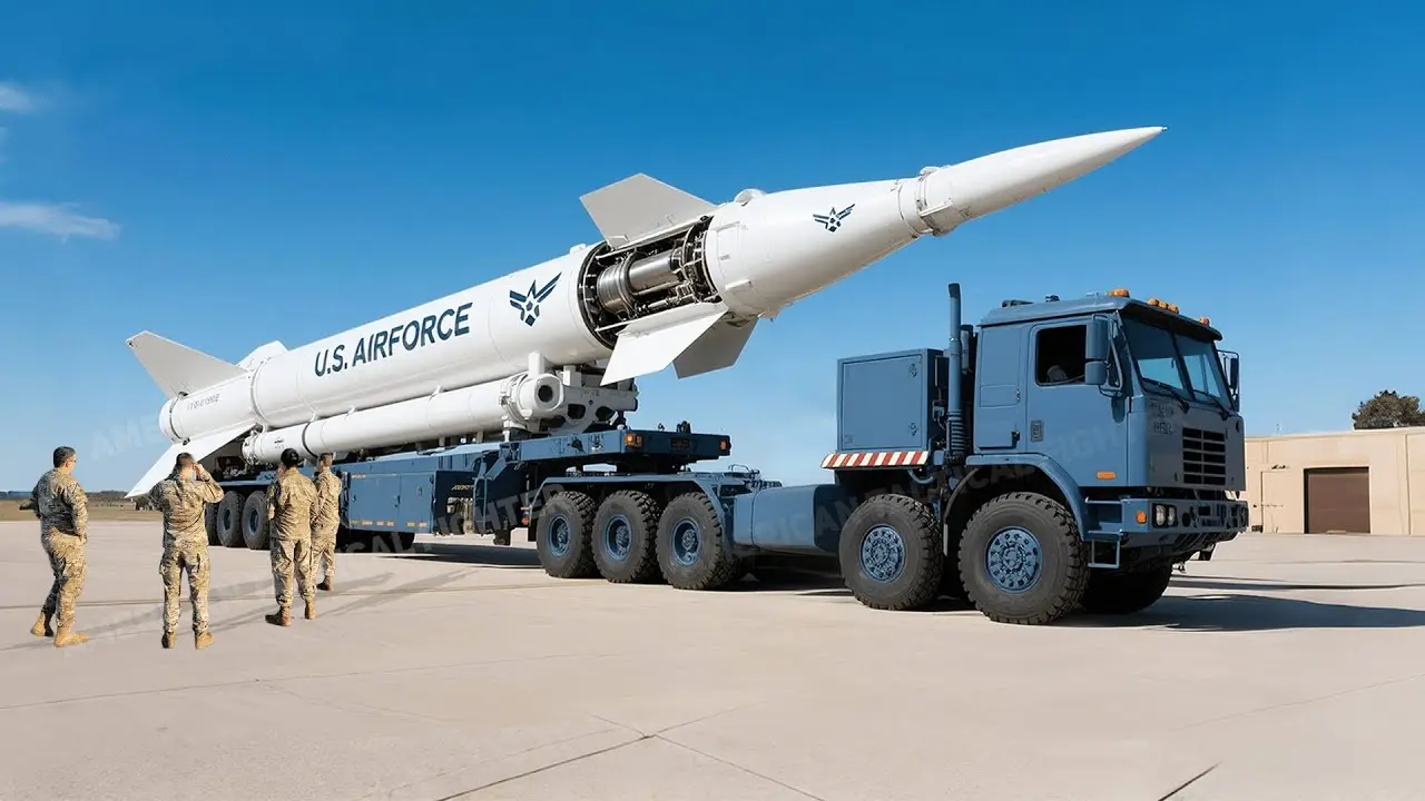 Minuteman III - Mach 23 American ICBM