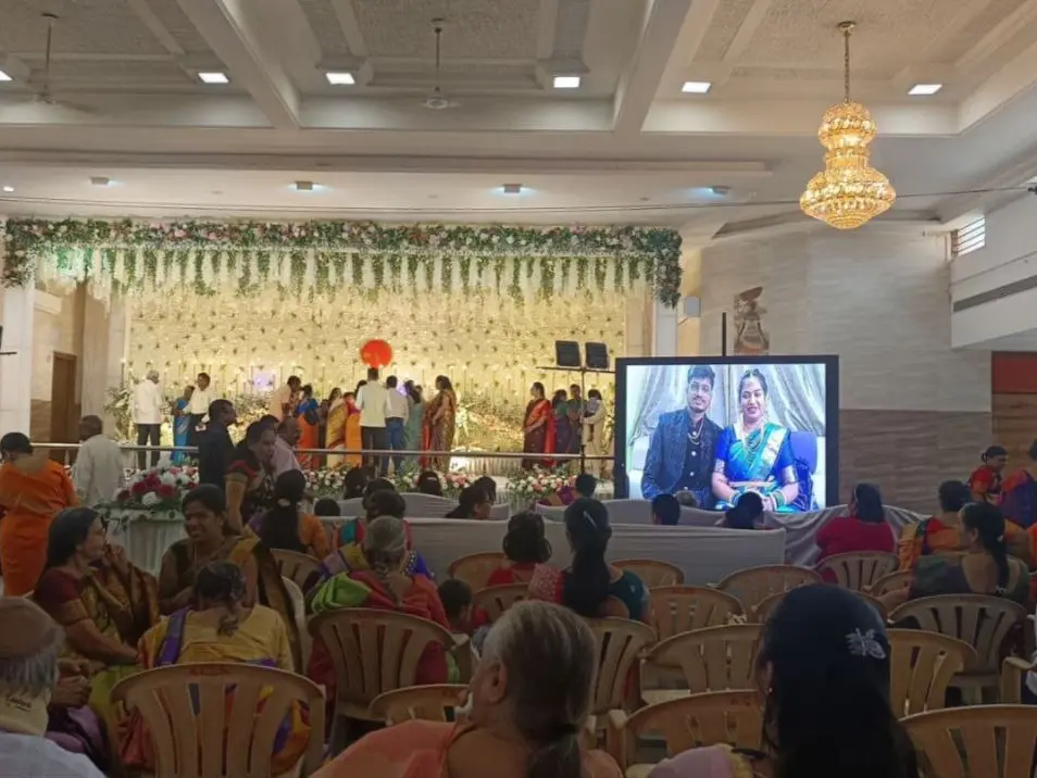 Couple attends own wedding reception online due to IndiGo flight cancellations