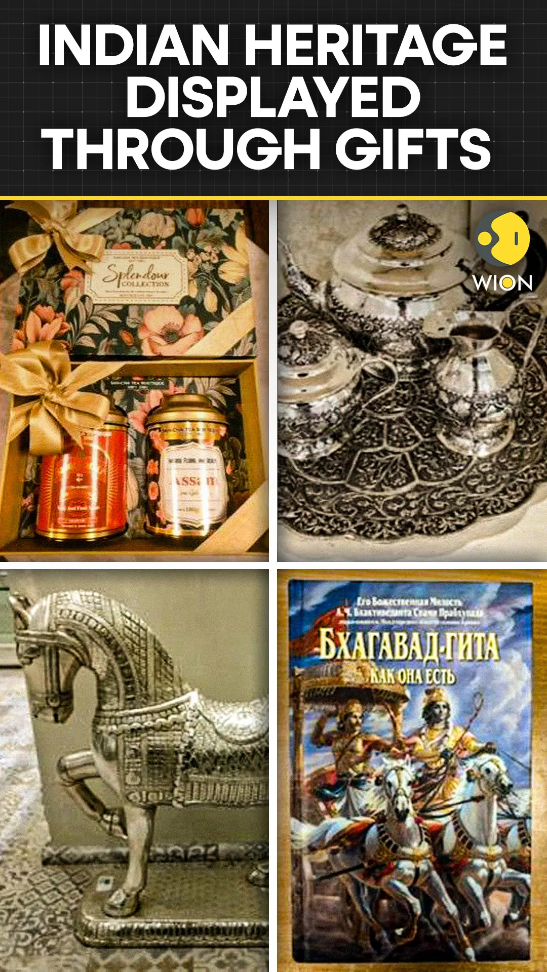 PM Modi Presents Exquisite Traditional Indian Gifts to President Putin