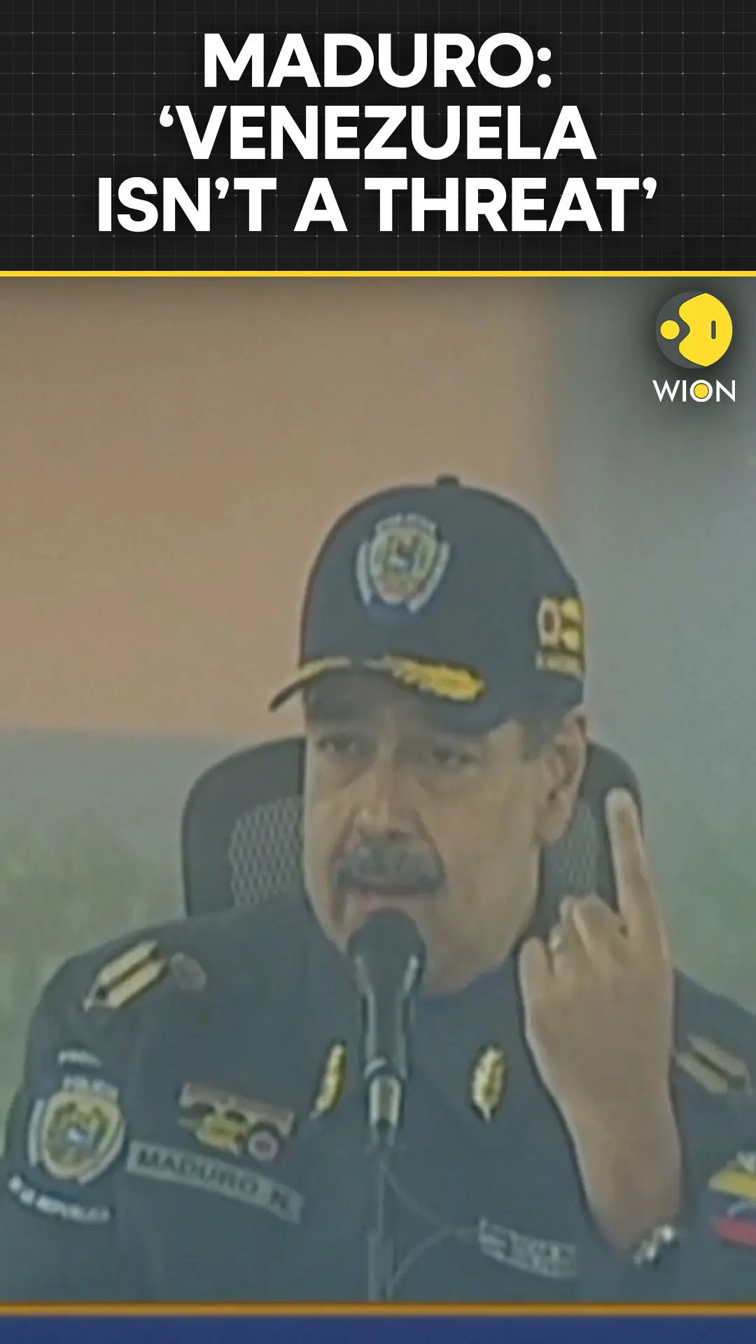 Venezuela-U.S: Venezuela Is Not a Threat, Says Maduro Amid US Military Buildup
