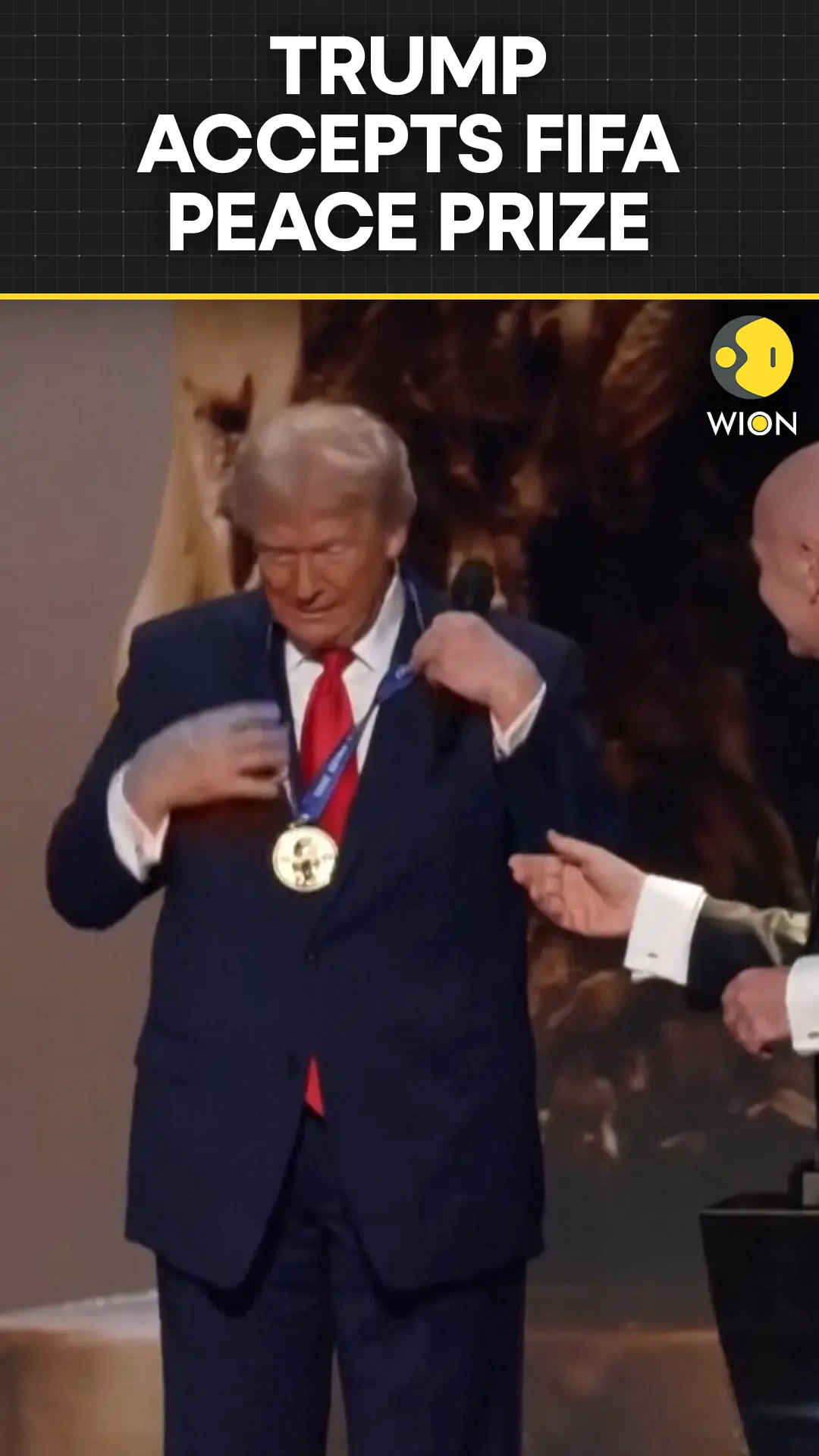 Trump Receives FIFA’s First-Ever Peace Prize at World Cup Draw