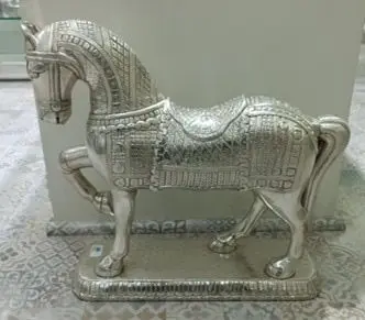 Handcrafted Silver Horse