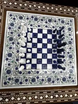 Marble Chess Set from Agra
