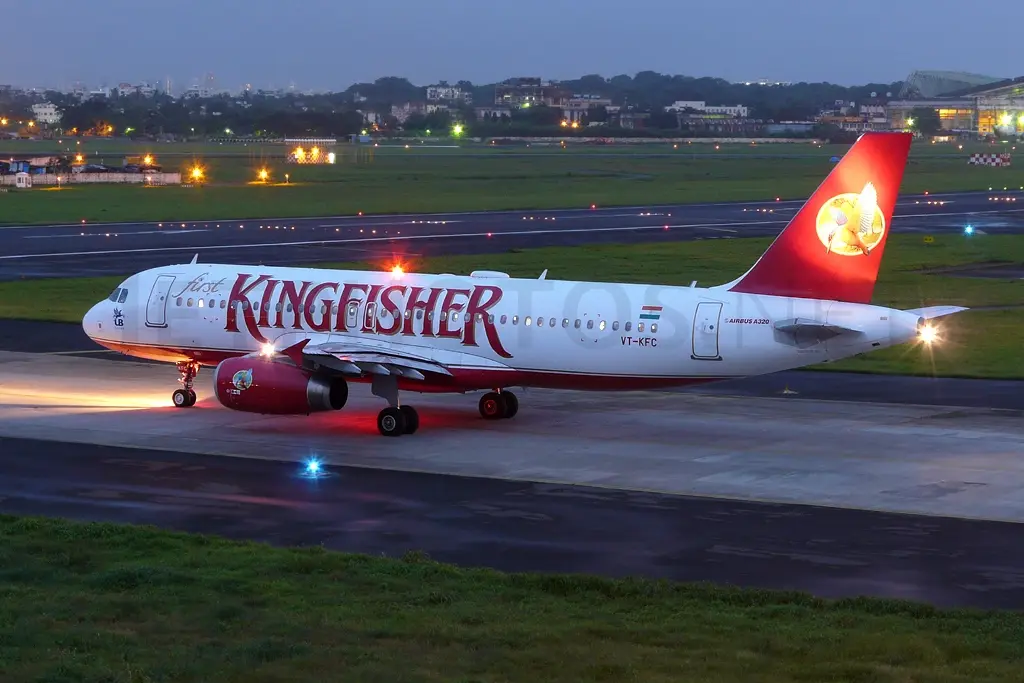 5. Kingfisher Airlines (2005–2012)